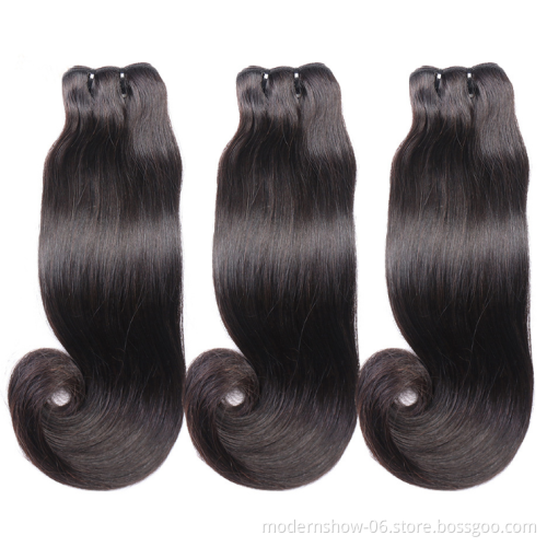Customized Double Drawn Egg Human Hair Bundles Curly Curl Brazilian Fumi Pixie Rose Machine Hair Weave Nature Black Color